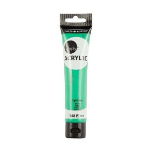 Farba akrylowa Daler-Rowney 75ml, Zielona/Light Green